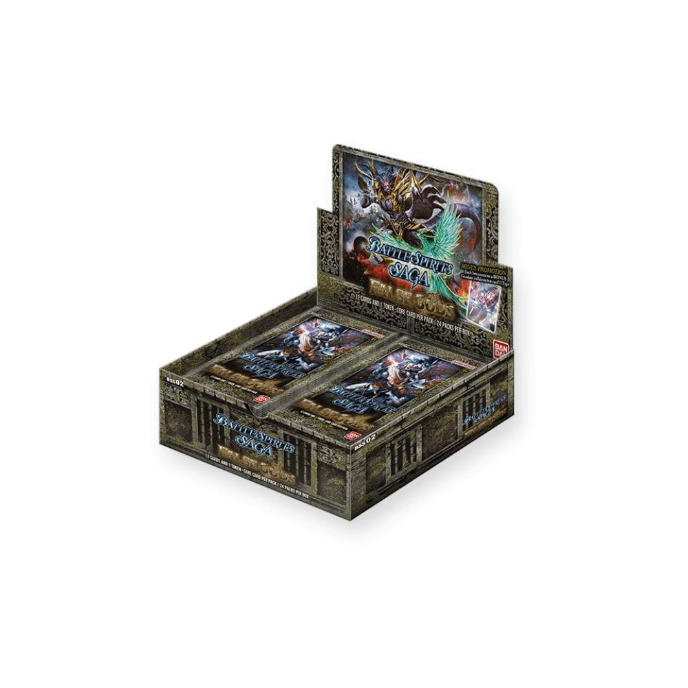 Battle Spirits Saga - False Gods Booster Box (24 Packs) - Beanie Games