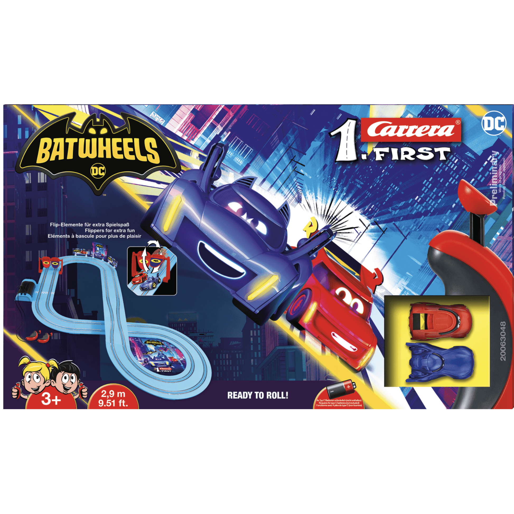 Batwheels Ready to Roll - Beanie Games