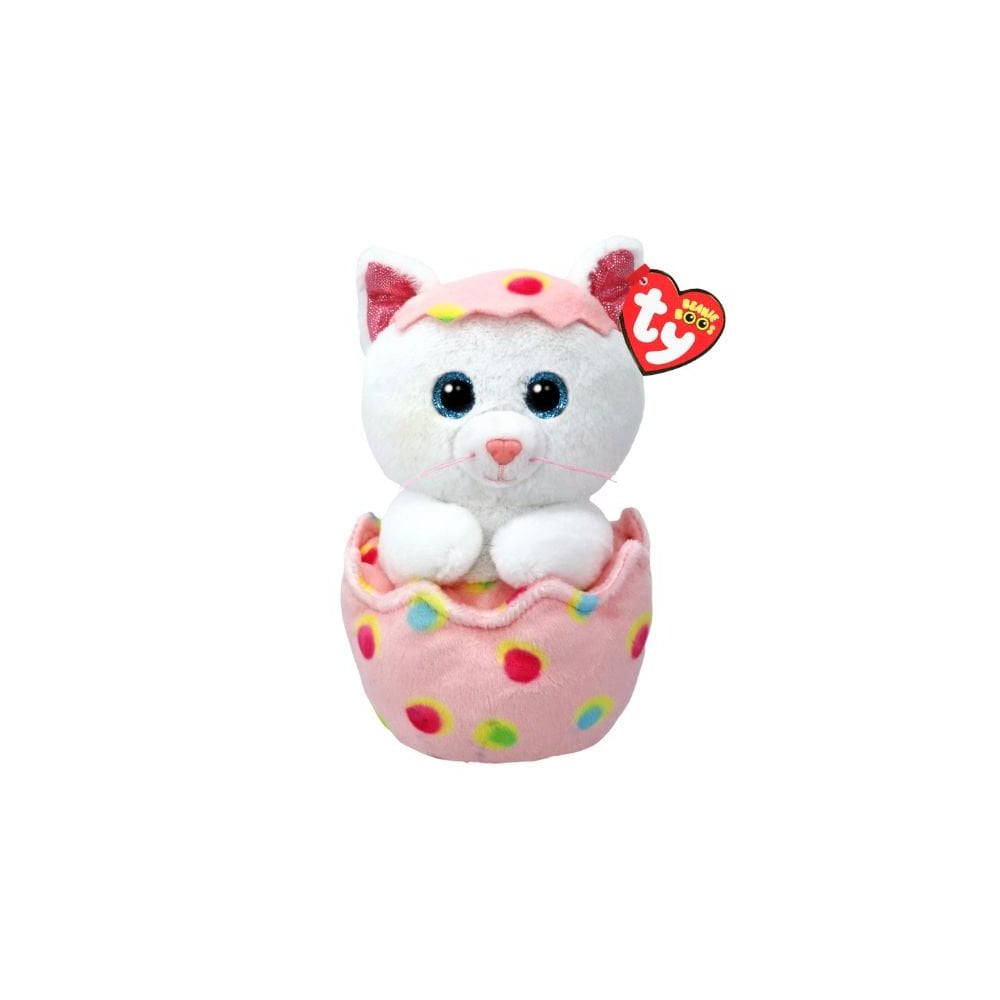 Beanie Boo: Giggles Cat In Egg (Regular) - Beanie Games