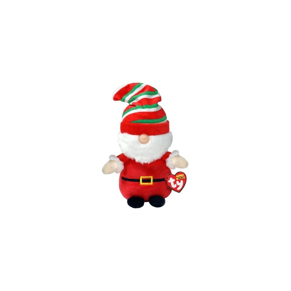 Beanie Boo: Gnewman Gnome Red - Beanie Games