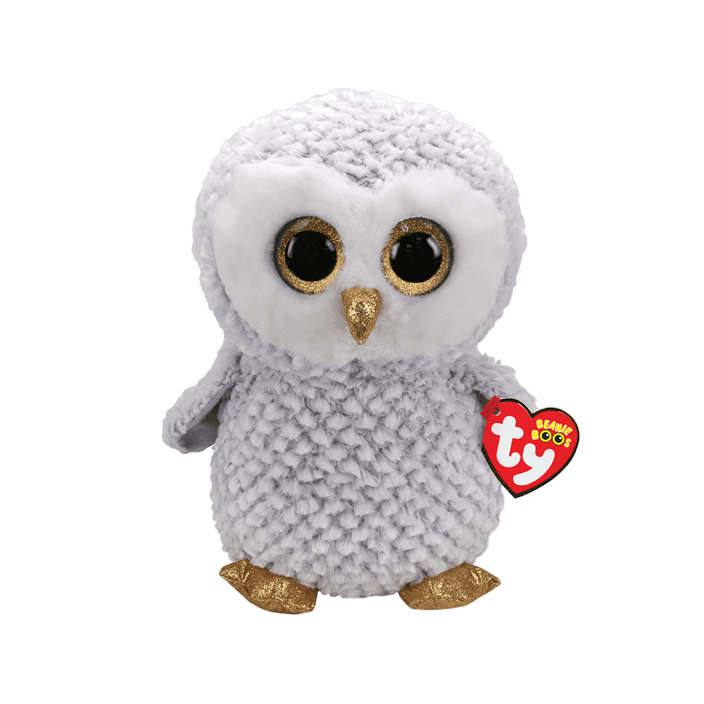 Beanie Boo: Owlette White Owl (Large) - Beanie Games