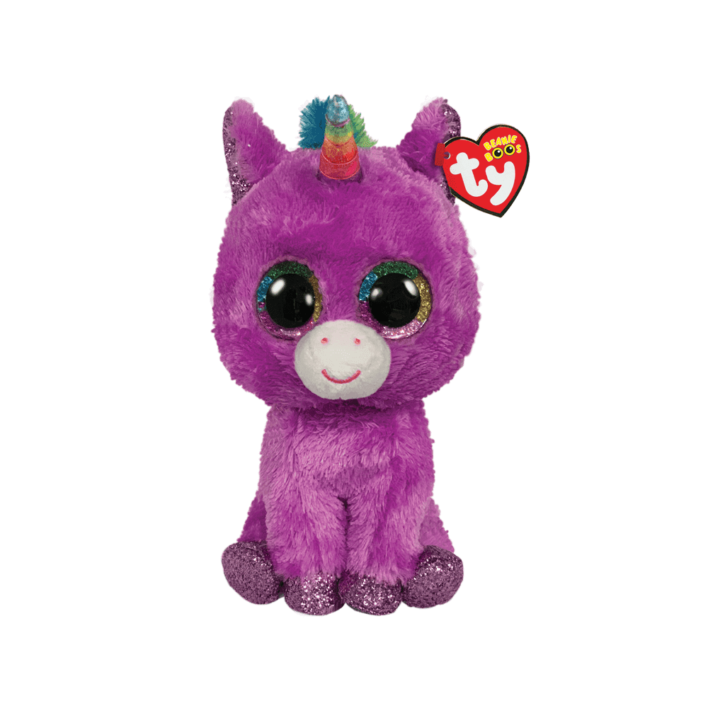 Beanie Boo: Rosette Purple Unicorn - Beanie Games
