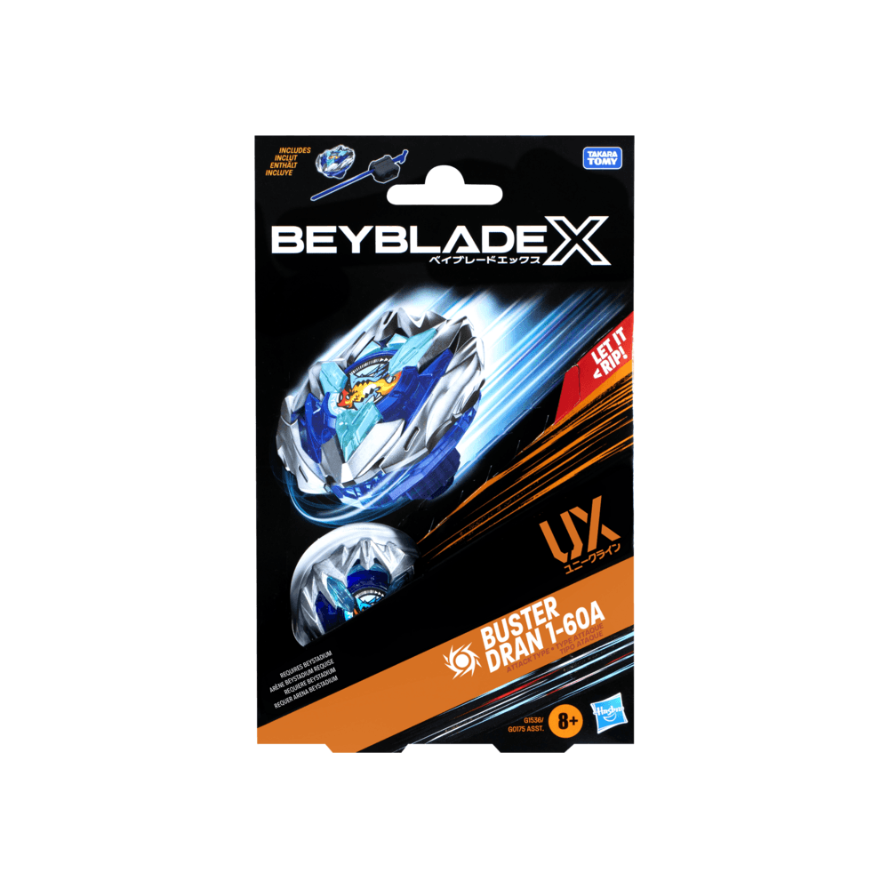 Beyblade X Buster Dran 1 - 60A Ux Starter Pack Set - Beanie Games