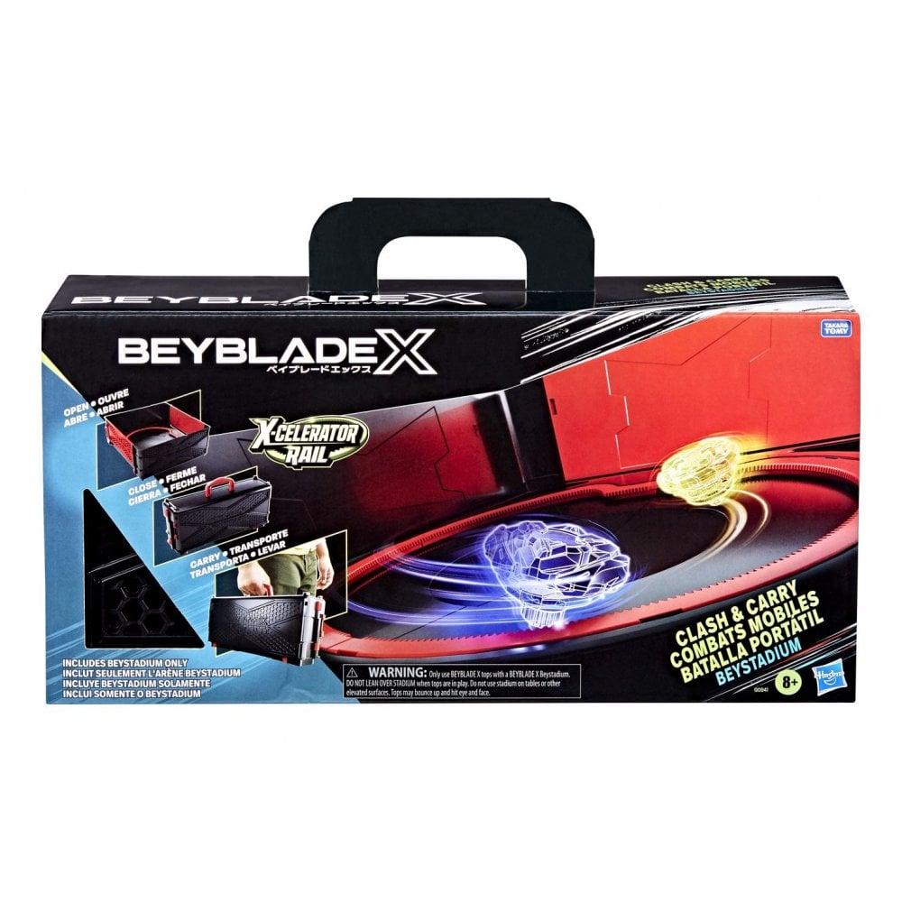 Beyblade X Clash and Carry Portable Stadium - Beanie Games