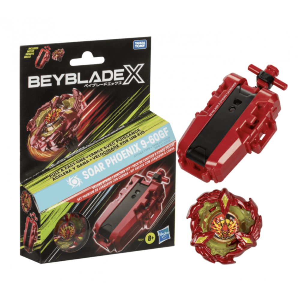 Beyblade X Deluxe Launcher & Top - Beanie Games