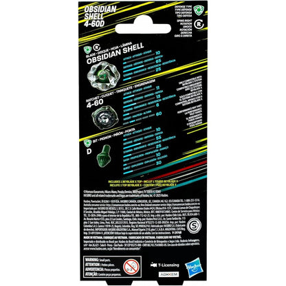 Beyblade x Obsidian Shell 4 - 60D - Beanie Games