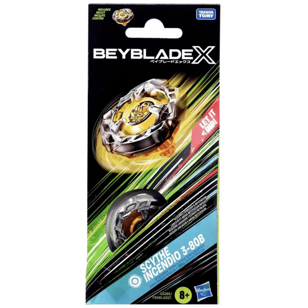 Beyblade X Scythe Incendio - Beanie Games
