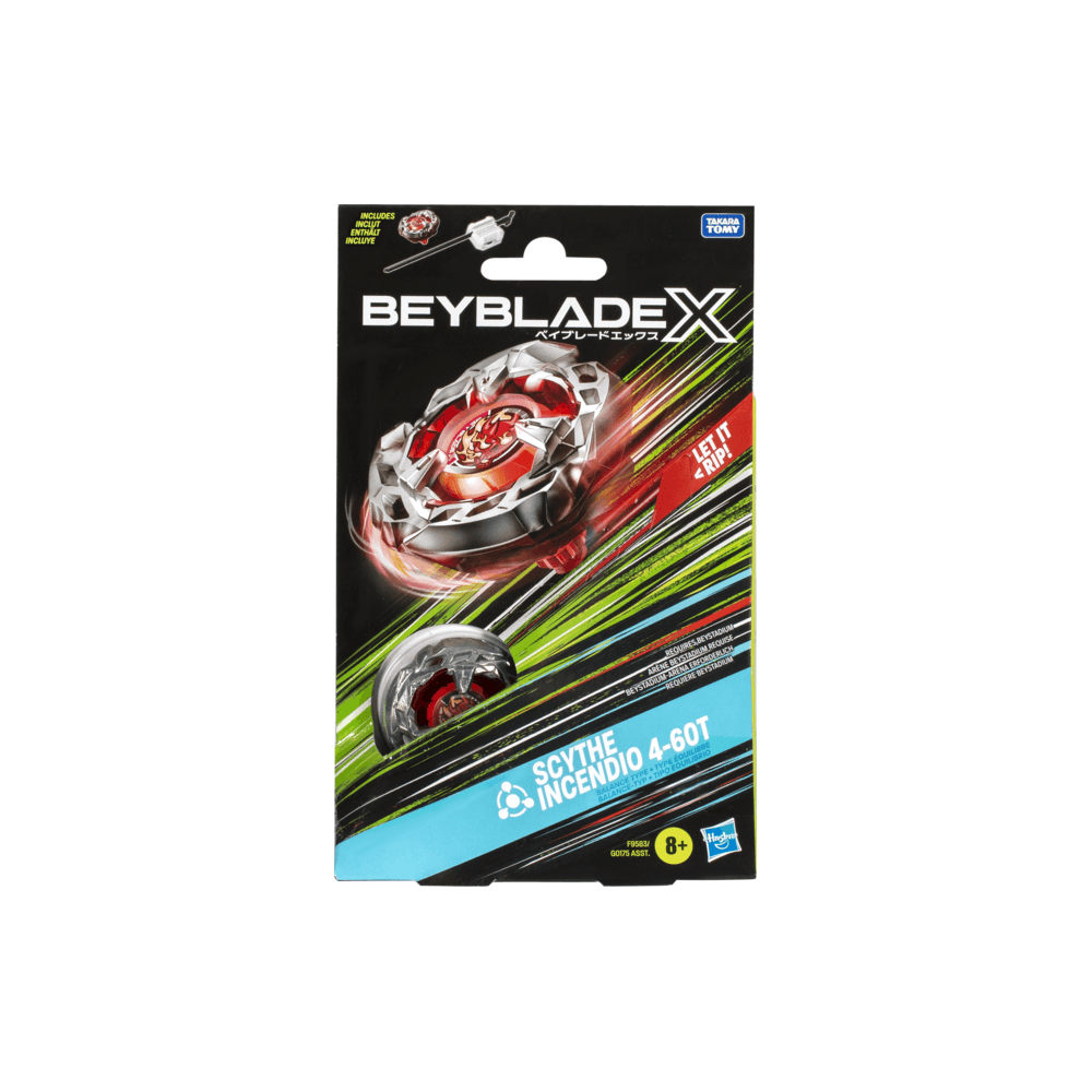Beyblade X Scythe Incendio Starter Set - Beanie Games
