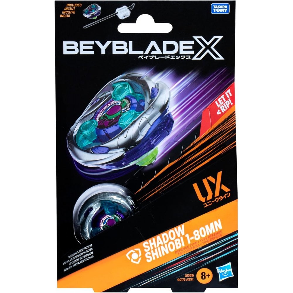 Beyblade x Shadow Shinobi 1 - 80MN UX Starter Pack Set - Beanie Games