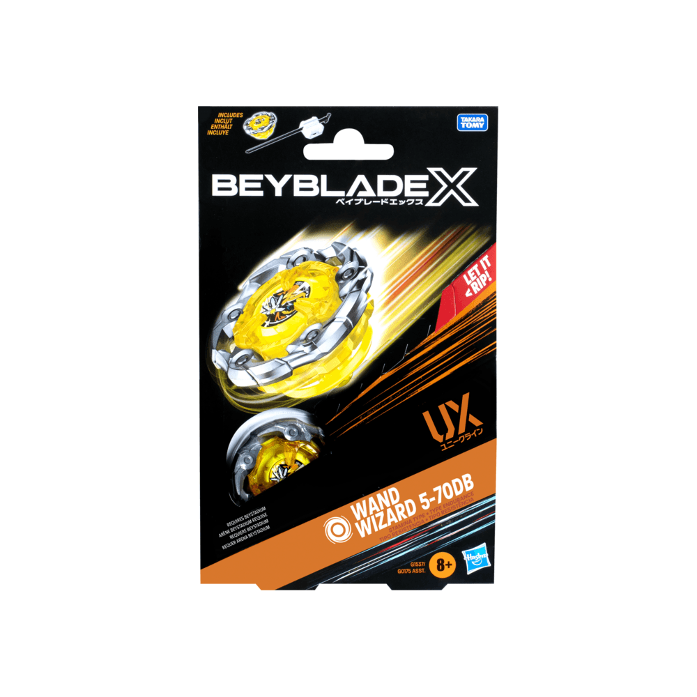 Beyblade X Wand Wizard 5 - 70Db Ux Starter Pack Set - Beanie Games