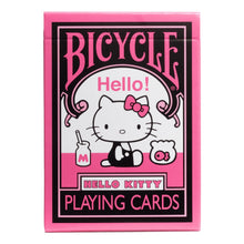 Bicycle Hello Kitty Black Pink Playing Cards - Beanie Games