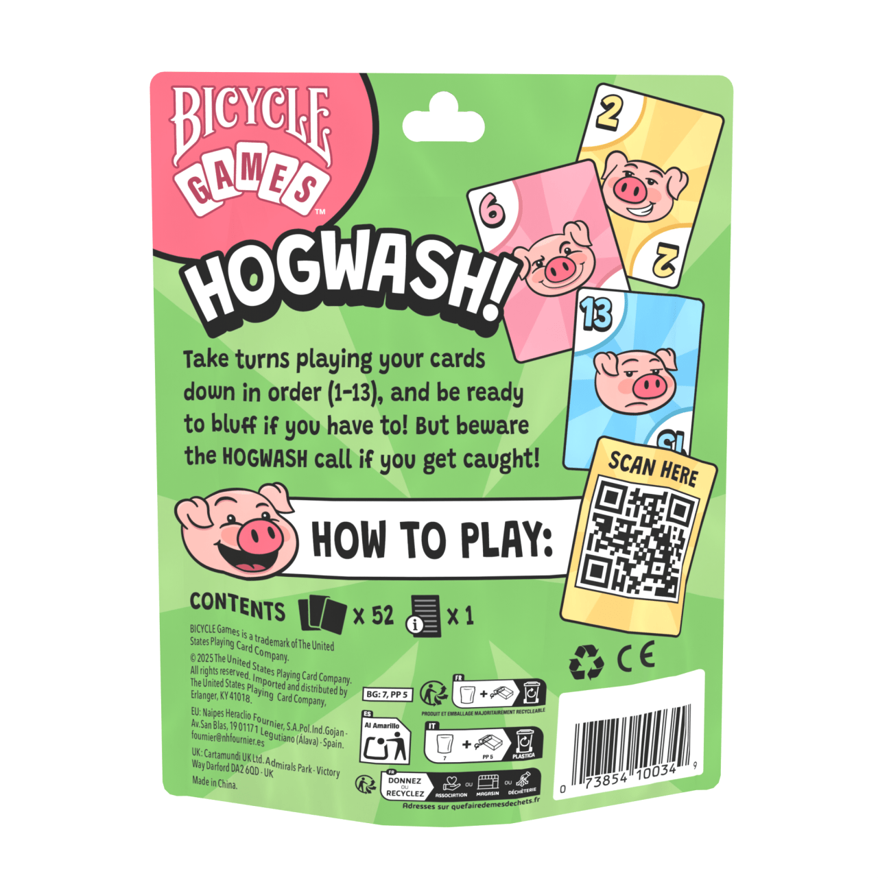 Bicycle - Hogwash - Beanie Games