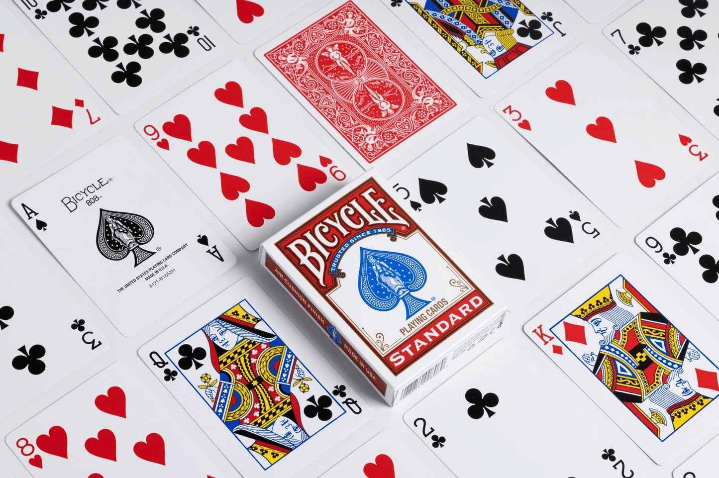 Bicycle Standard 2 - Pack Red & Blue Playing Cards - Beanie Games