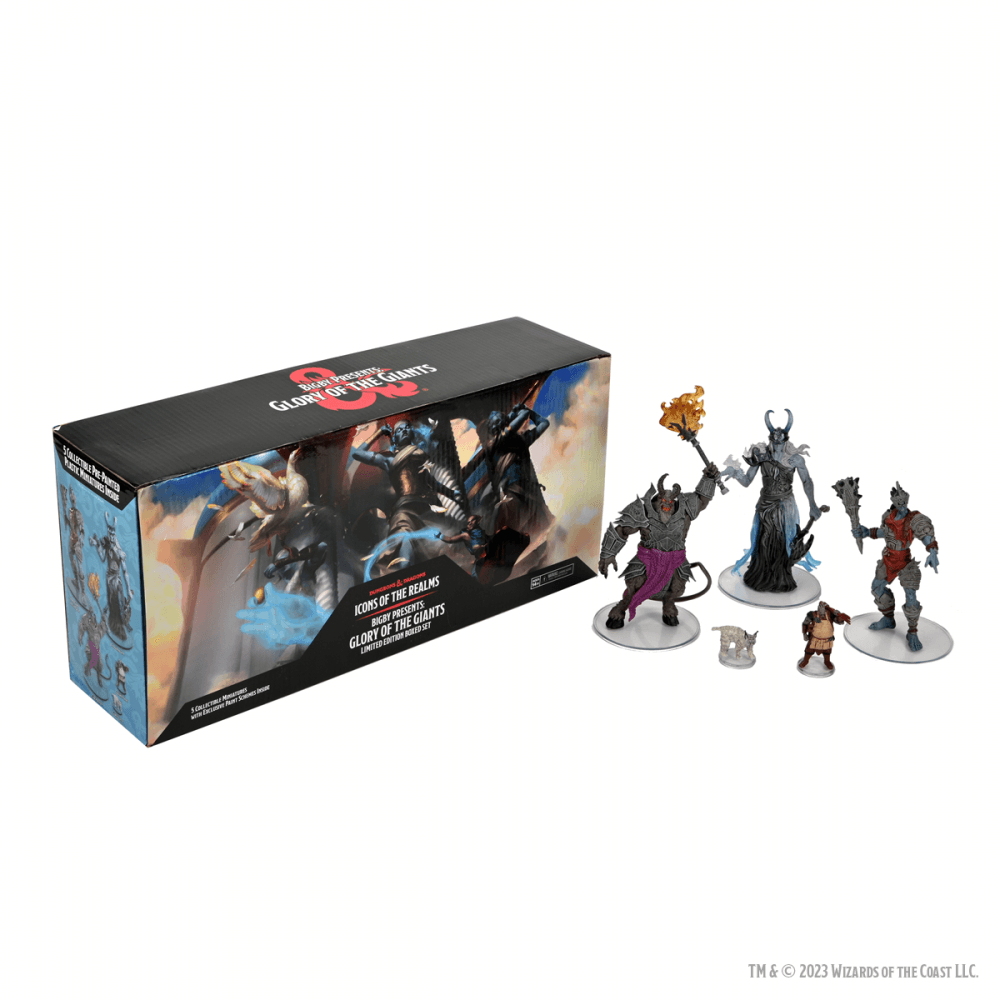 Bigby Presents: Glory of the Giants - Limited Edition Boxed Set (Set 27): D&D Icons of the Realms - Beanie Games