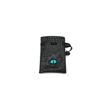 Black Leatherette Cyberpunk Eye Dice Bag - Beanie Games