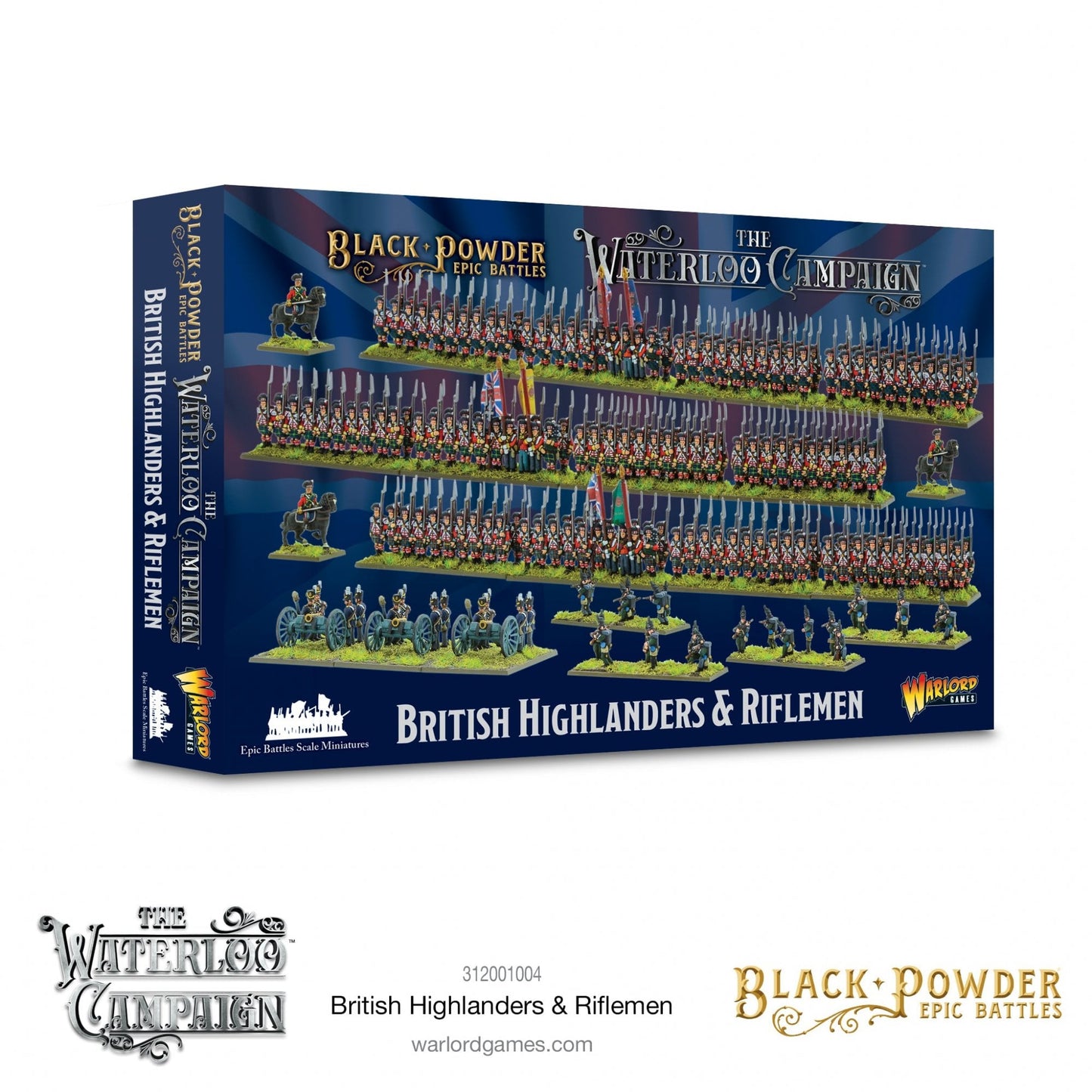 Black Powder Epic Battles: British Highlanders & Riflemen - Beanie Games