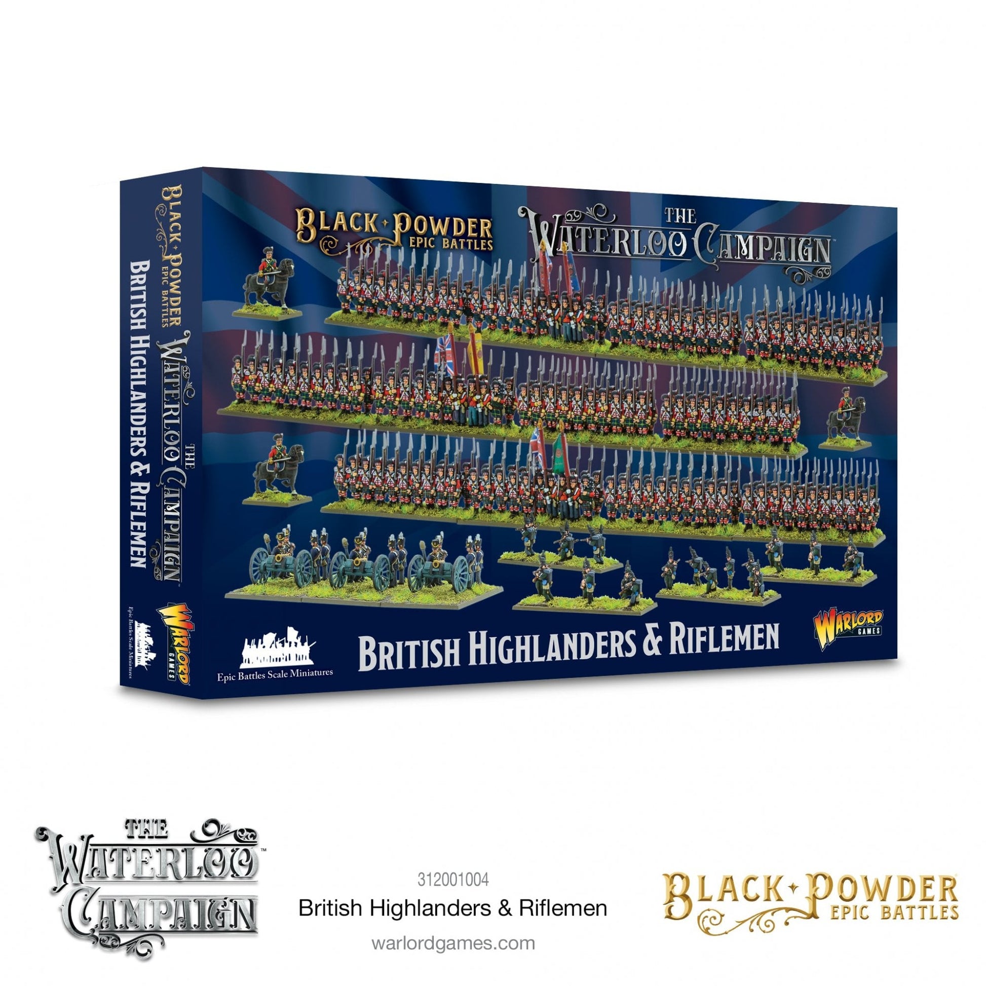 Black Powder Epic Battles: British Highlanders & Riflemen - Beanie Games