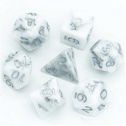 Black Stone RPG Dice Set - Beanie Games