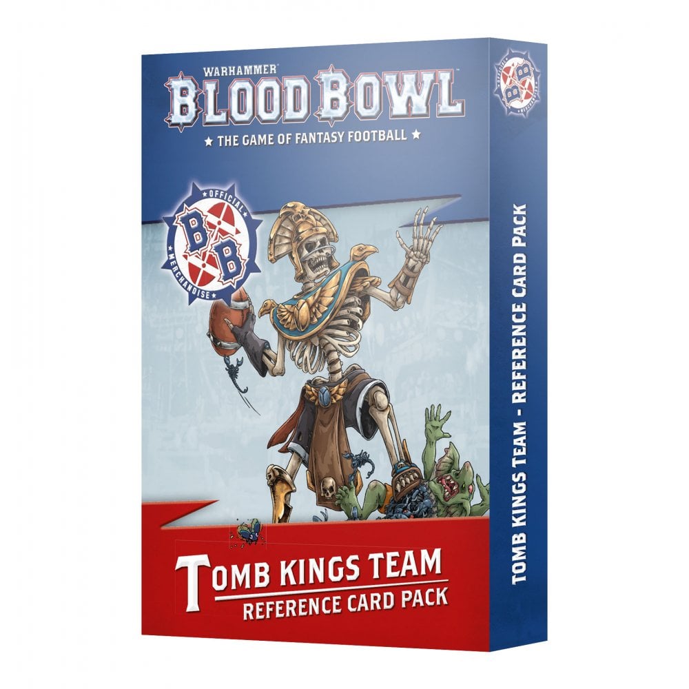 Blood Bowl: Tomb Kings Team Card Pack - Beanie Games