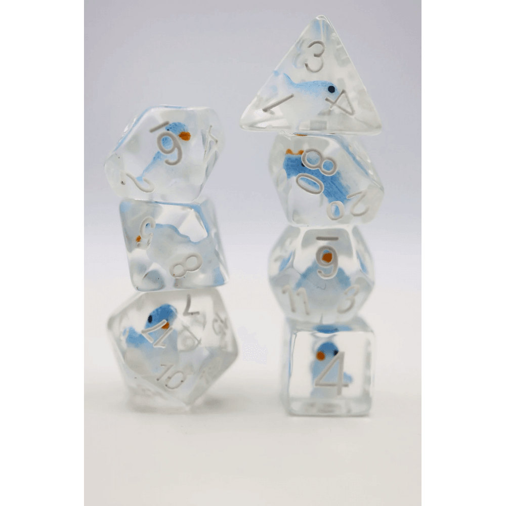 Blue Bird RPG Dice Set - Beanie Games