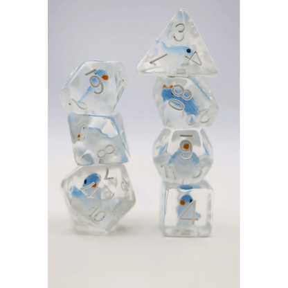 Blue Bird RPG Dice Set - Beanie Games