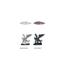 Blue Dragon Wyrmling: D&D Nolzur's Marvelous Unpainted Miniatures (W10) - Beanie Games