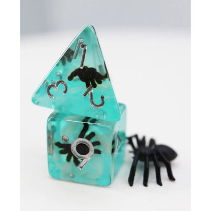 Blue Tarantula RPG Dice Set - Beanie Games
