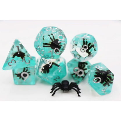 Blue Tarantula RPG Dice Set - Beanie Games