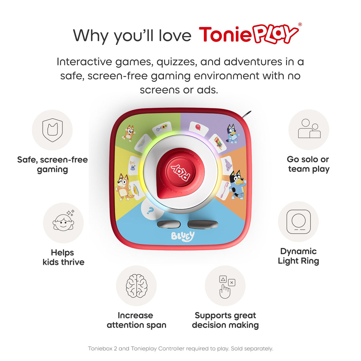 Bluey: A Playful Day with Bluey (Tonieplay Game) - Beanie Games