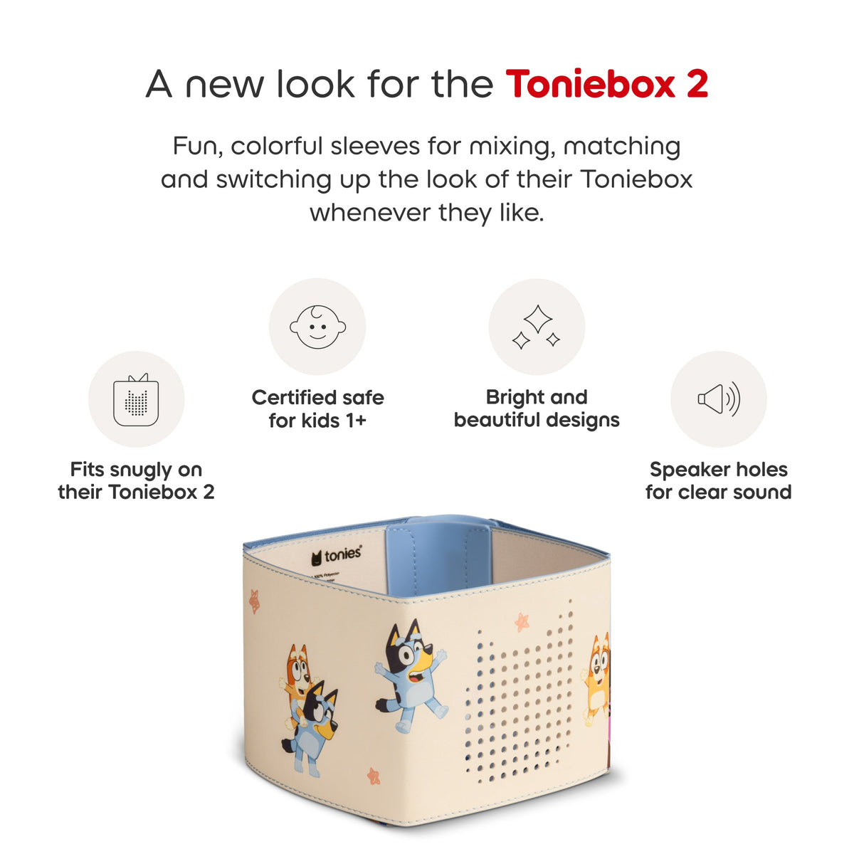 Bluey Toniebox 2 Sleeve - Beanie Games
