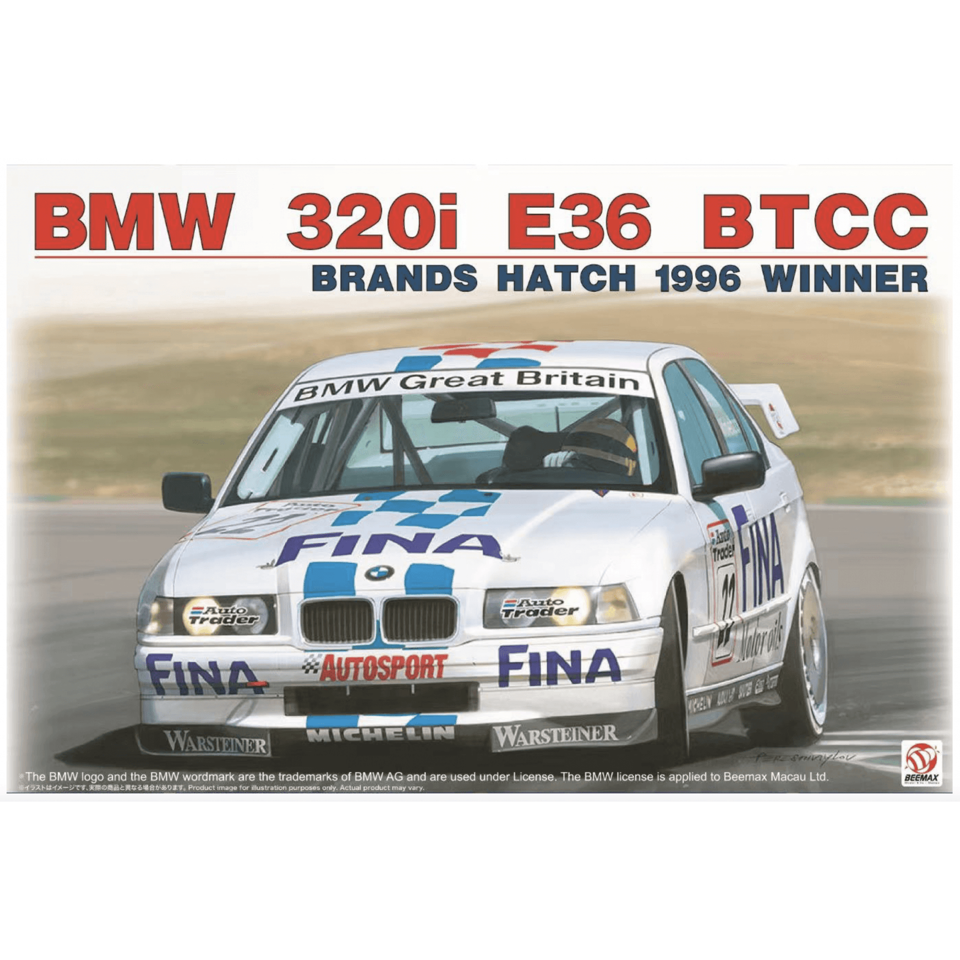 BMW 320 Fina BTCC 96 Winner - Beanie Games