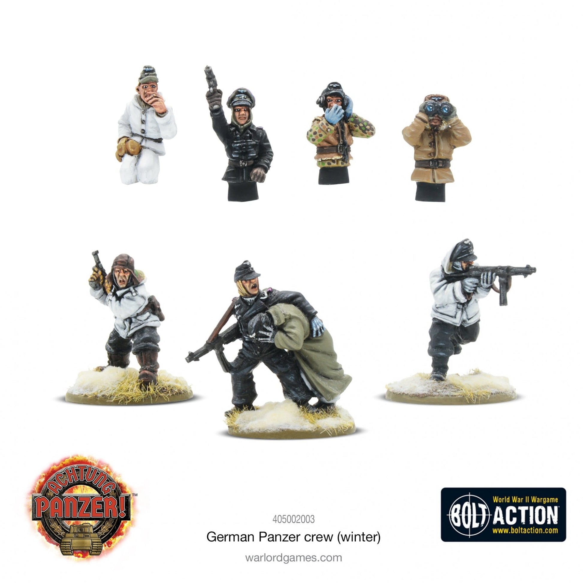 Bolt Action: German Panzer Crew (Winter) - Beanie Games