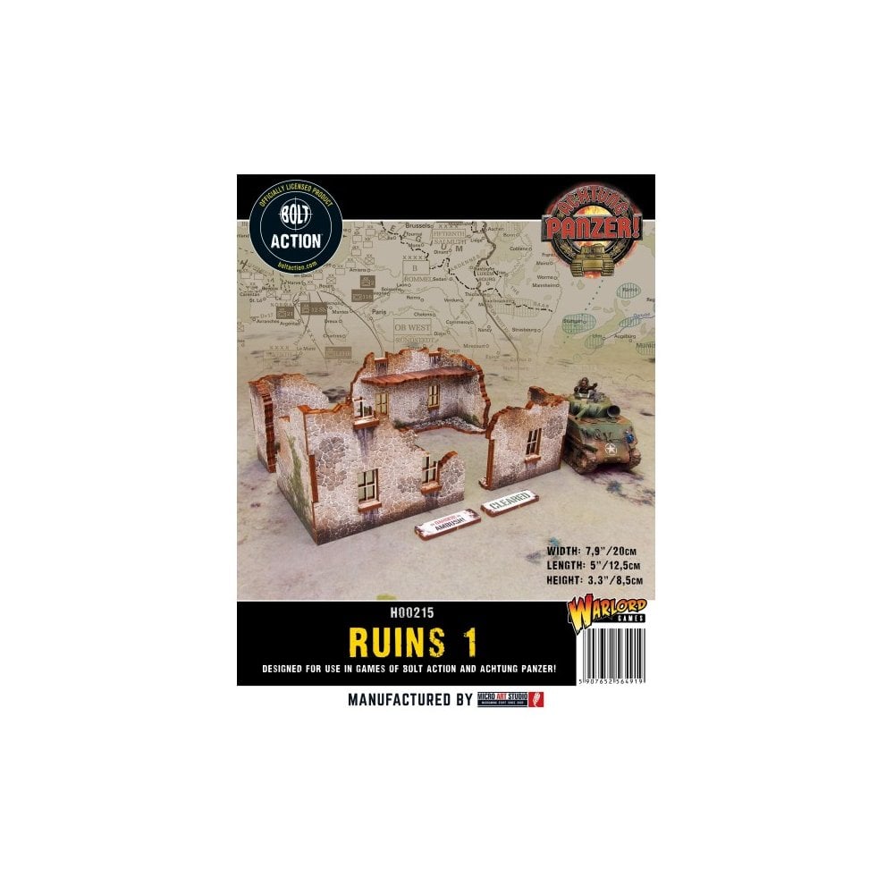 Bolt Action: Pre - painted Ruin 1 - Beanie Games