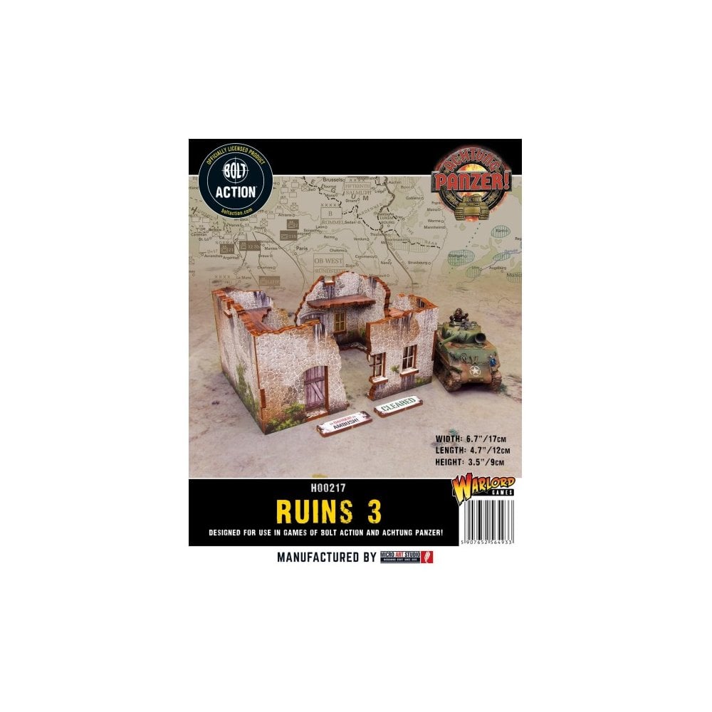 Bolt Action: Pre - painted Ruin 3 - Beanie Games