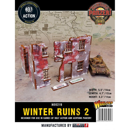 Bolt Action: Pre - painted Winter Ruin 2 - Beanie Games