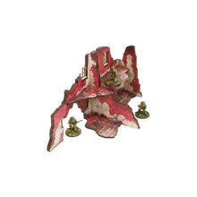 Bolt Action: Pre - painted WWII Normandy Ruined Large House 2 - Beanie Games