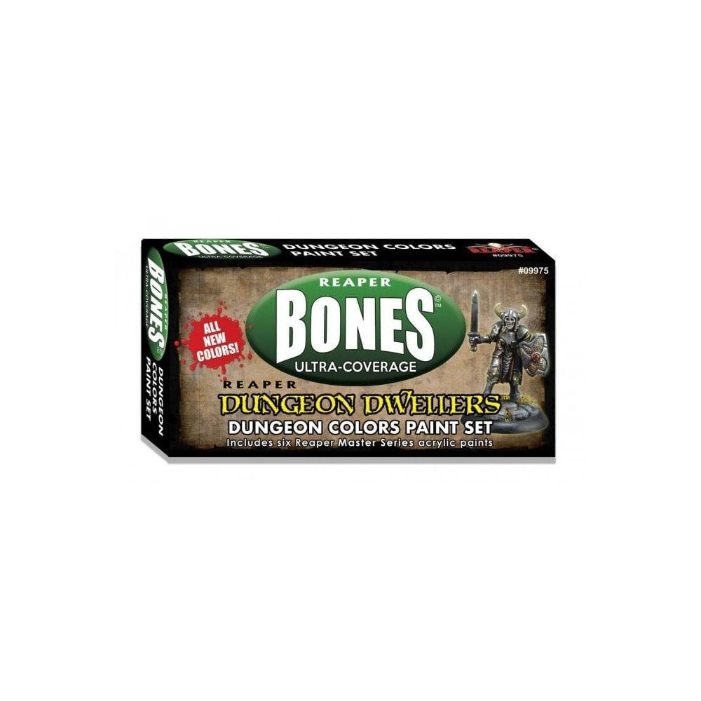 Bones Ultra - Coverage: Dungeon Dwellers Dungeon Colours Paint Set - Beanie Games