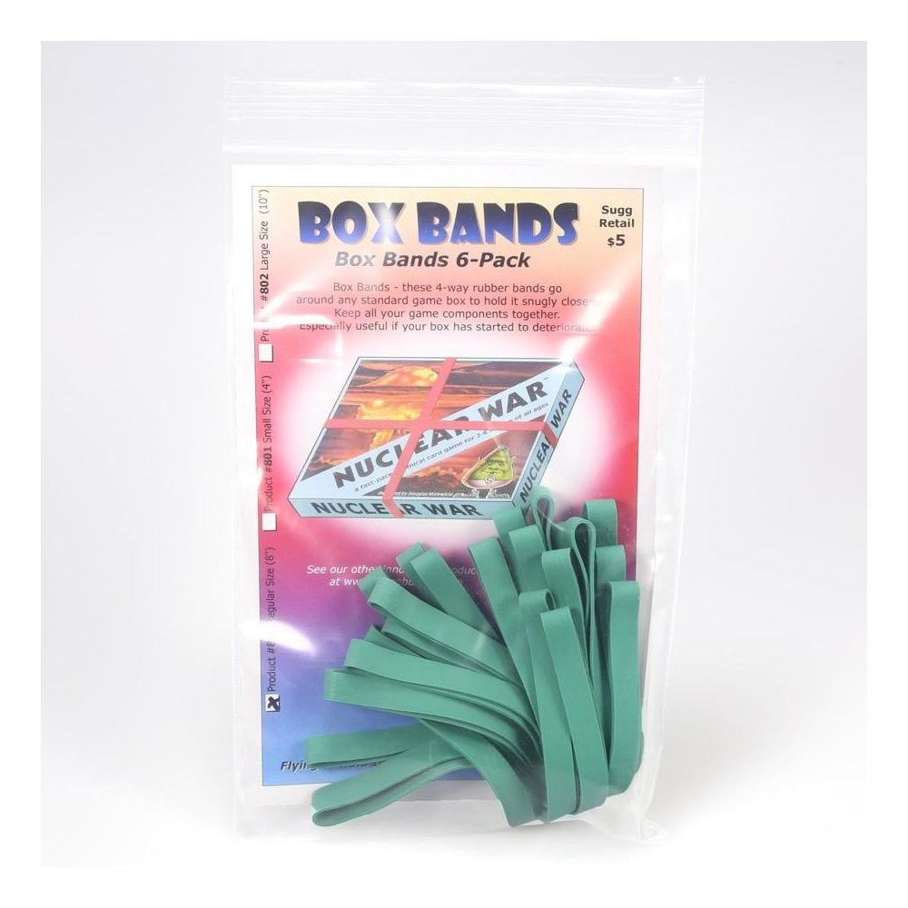 Box Bands Regular Size (Pack 6) - Beanie Games