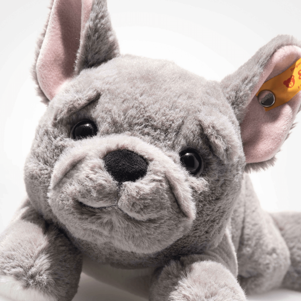 Brie French Bulldog (24cm, light grey) - Beanie Games