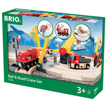 BRIO Rail & Road Crane Set - Beanie Games