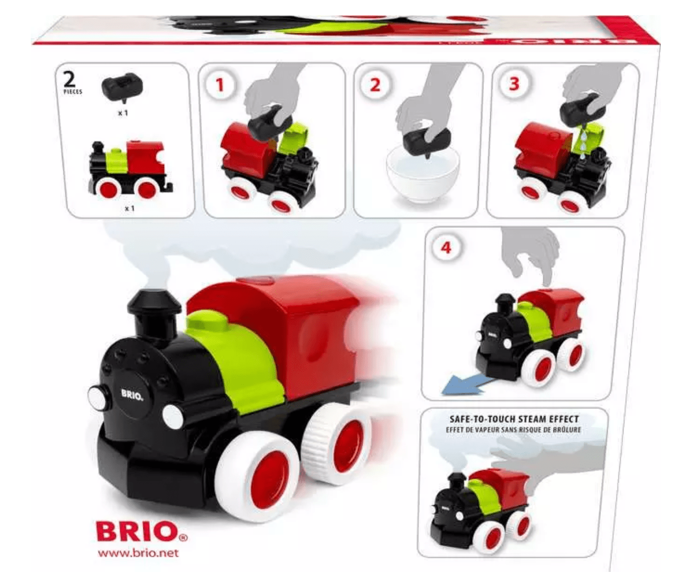 BRIO Steam & Go Train - Beanie Games