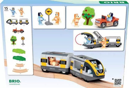 BRIO World - Bluey Bluey Train Set - Beanie Games