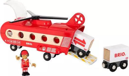 BRIO World - Cargo Transport Helicopter - Beanie Games