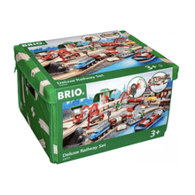 BRIO World Deluxe Railway Set - Beanie Games