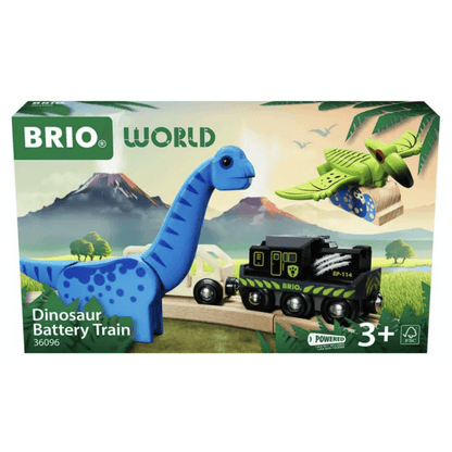 BRIO World Dinosaur Battery Train - Beanie Games