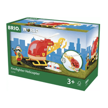 BRIO World Firefighting Helicopter - Beanie Games