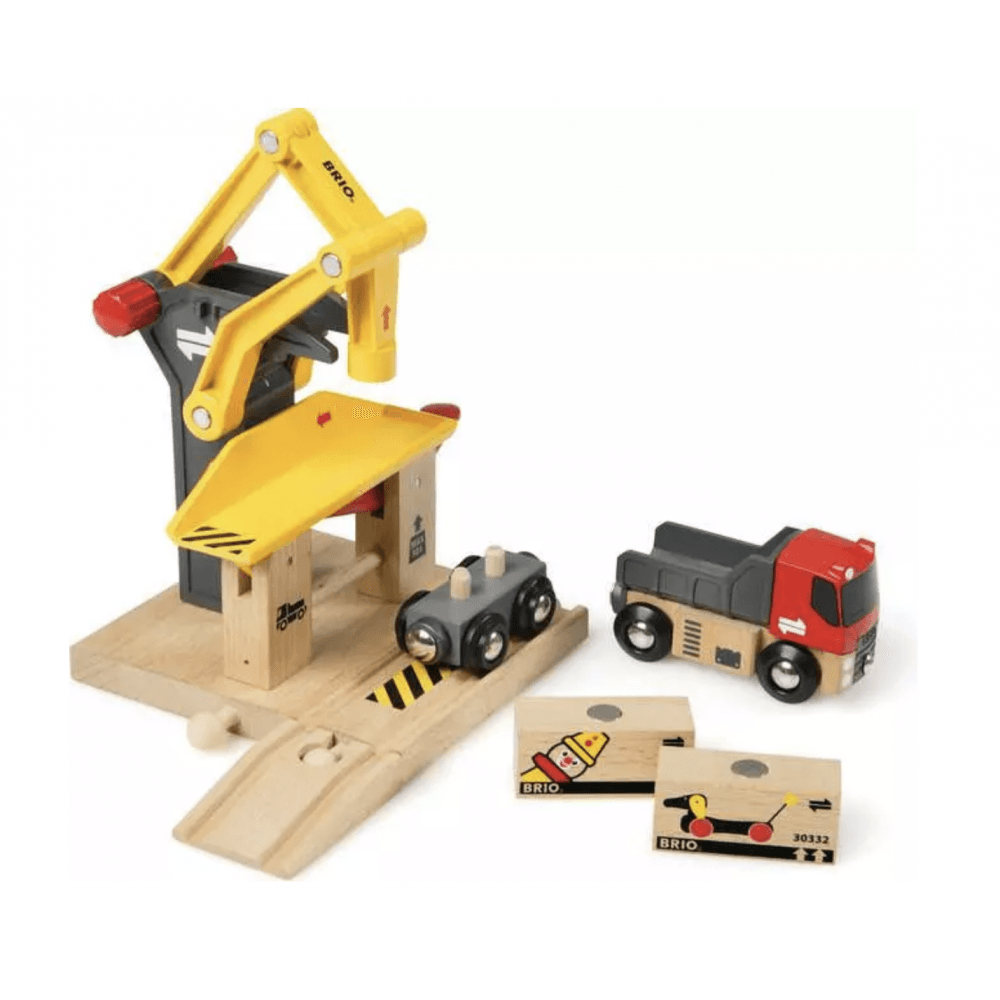 BRIO World Freight Goods Station - Beanie Games