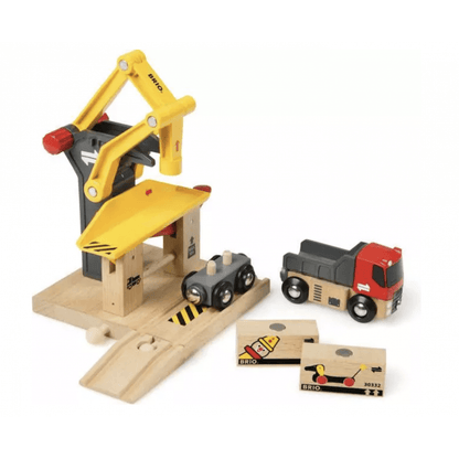 BRIO World Freight Goods Station - Beanie Games