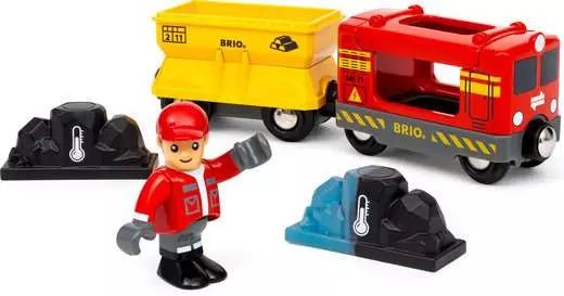 BRIO World Gemstone Cargo Train - Beanie Games