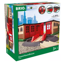 BRIO World Grand Roundhouse - Beanie Games